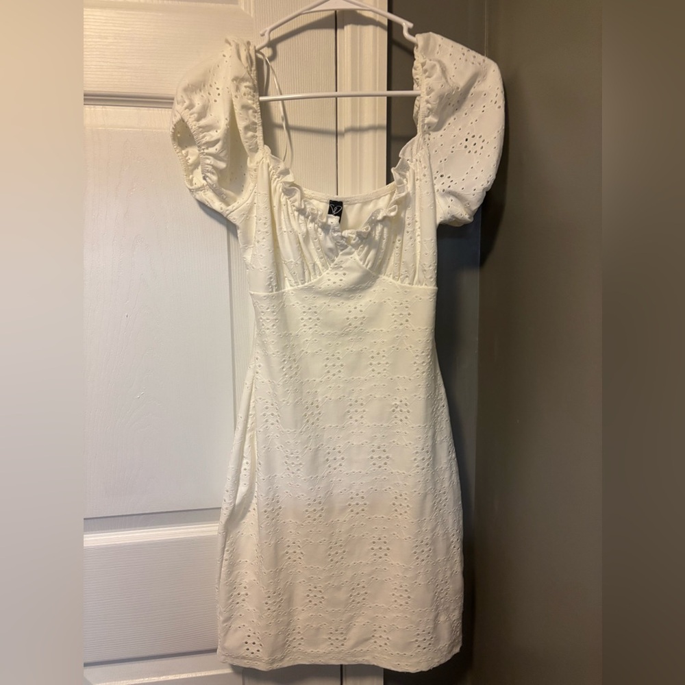 Windsor Ivory Eyelet Dress